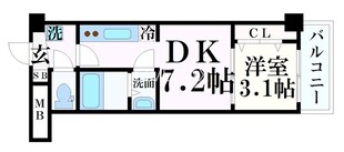 アドバンス神戸レイソレの物件間取画像